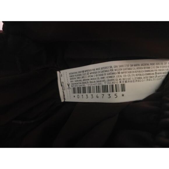 FOREVER 21 XS Tiered Velvet Mini Dress Burgundy Merlot NWT Ruffle Tie Back - Picture 5 of 5